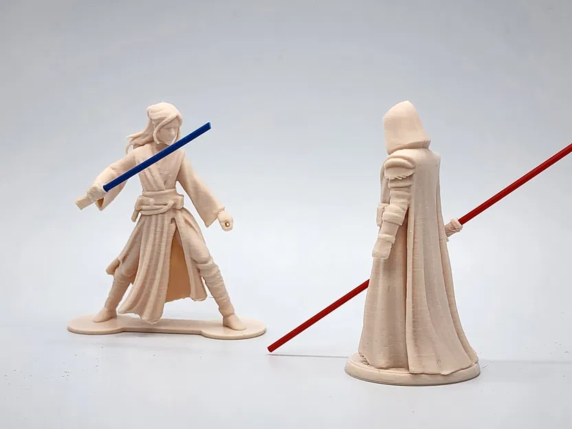 Mô hình Nữ Jedi 2 kèm Lightsaber Filament - Image 9