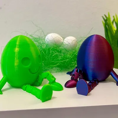 Bạn Trứng Phục Sinh Flexi (khớp nối - không cần support)