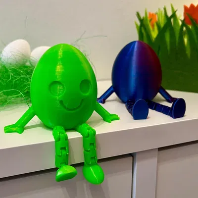 Bạn Trứng Phục Sinh Flexi (khớp nối - không cần support)