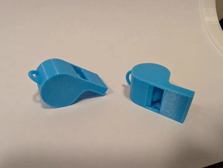 Còi Triller, Trillerpfeife có tay cầm in liền - Image 1