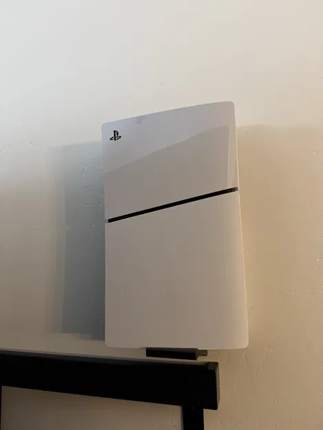 Giá Treo PS5 Slim - Mặt Đĩa Úp Tường - Image 1