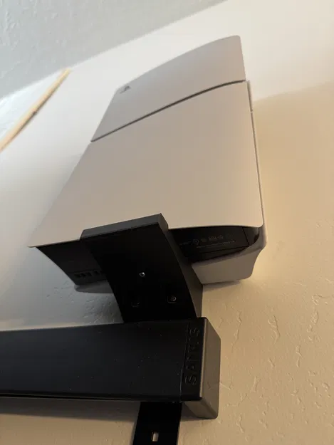 Giá Treo PS5 Slim - Mặt Đĩa Úp Tường - Image 2