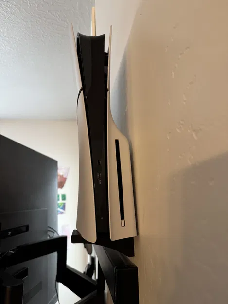 Giá Treo PS5 Slim - Mặt Đĩa Úp Tường - Image 3