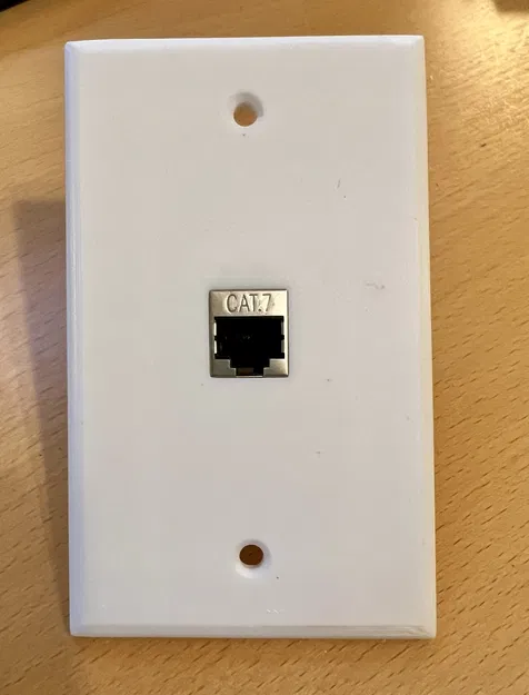 Tấm Ốp Lưng Ổ Cắm Ethernet Cho Cặp Nối hoặc Ổ Cắm Keystone - Image 2