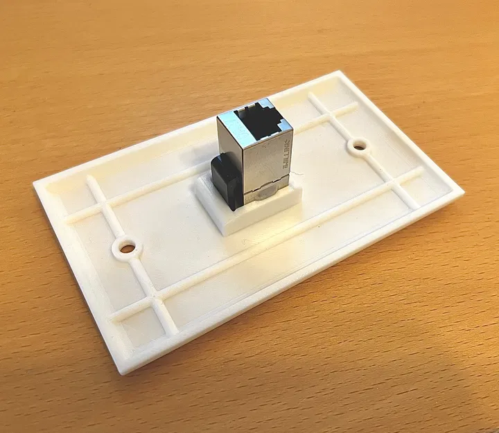 Tấm Ốp Lưng Ổ Cắm Ethernet Cho Cặp Nối hoặc Ổ Cắm Keystone - Image 3