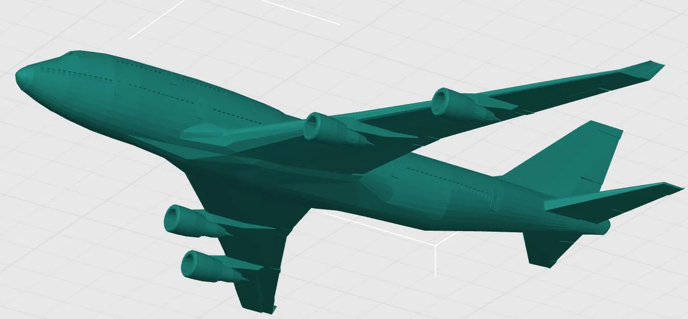 Boeing 747 (bản chỉnh sửa cho dễ in) - Image 1