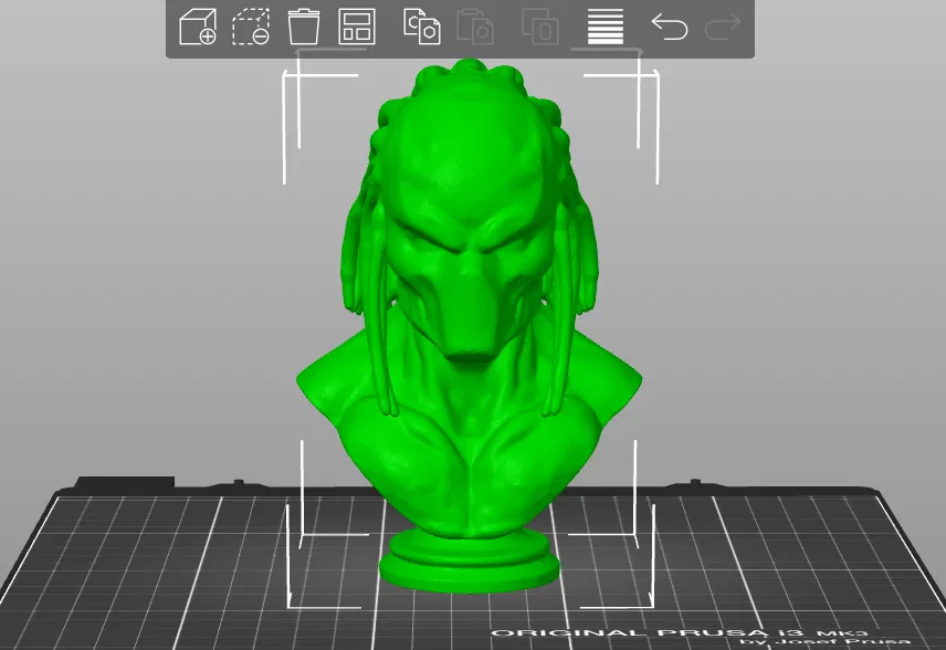 Tượng Đầu Thợ Săn (Bust of Predator) - Image 2