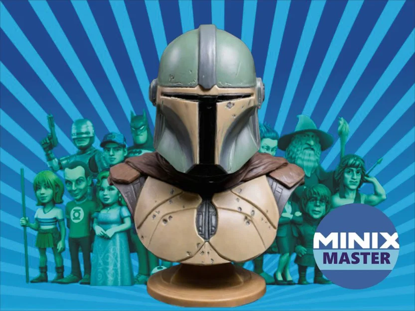 Mô hình đầu của Mandalorian - Image 1