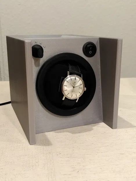 Hộp lên dây đồng hồ || Watch Winder - Image 1