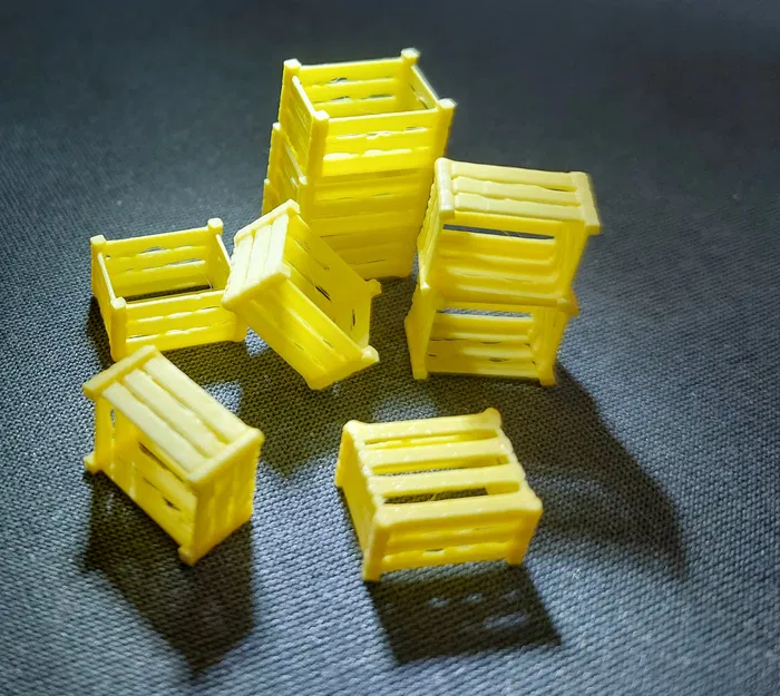 Holzkisten (ca. 1:87) - Hộp gỗ tỉ lệ 1:87 - Image 1