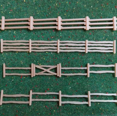 Hàng Rào Chăn Nuôi Cho Mô Hình Tàu/Diorama (Tỷ Lệ ~1:87)