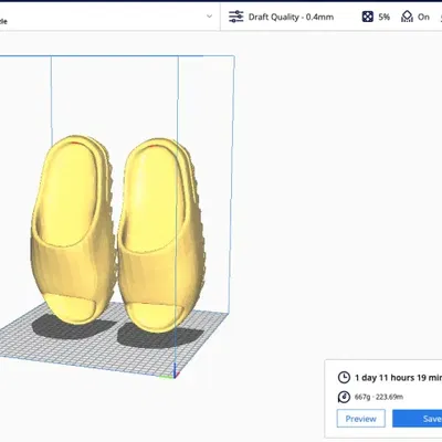 Dép Yeezy (In được)