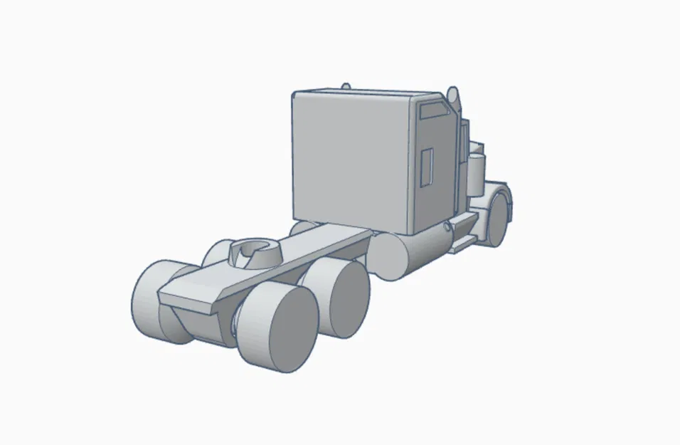 Xe Tải Kenworth Mini Có Giường Ngủ - Image 2