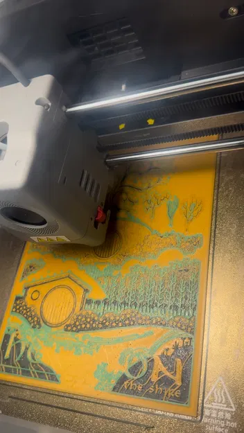 Mô hình The Shire (Hobbiton) Chúa tể những chiếc nhẫn Hueforge - Image 2