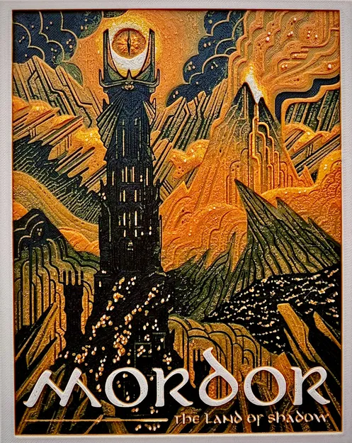 Mordor HueForge (Chúa tể những chiếc nhẫn) Chỉ cần 3 lần dừng/thay màu! - Image 1