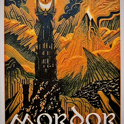 Mordor HueForge (Chúa tể những chiếc nhẫn) Chỉ cần 3 lần dừng/thay màu!