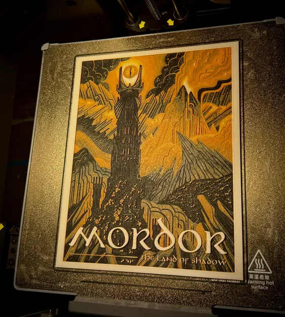 Mordor HueForge (Chúa tể những chiếc nhẫn) Chỉ cần 3 lần dừng/thay màu! - Image 2