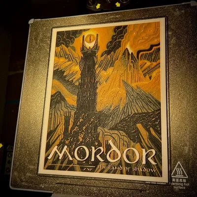 Mordor HueForge (Chúa tể những chiếc nhẫn) Chỉ cần 3 lần dừng/thay màu!