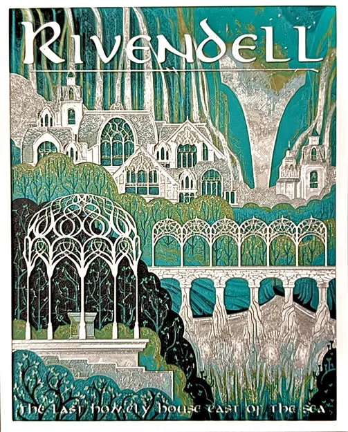 Rivendell HueForge (Chúa tể những chiếc nhẫn) - Image 1
