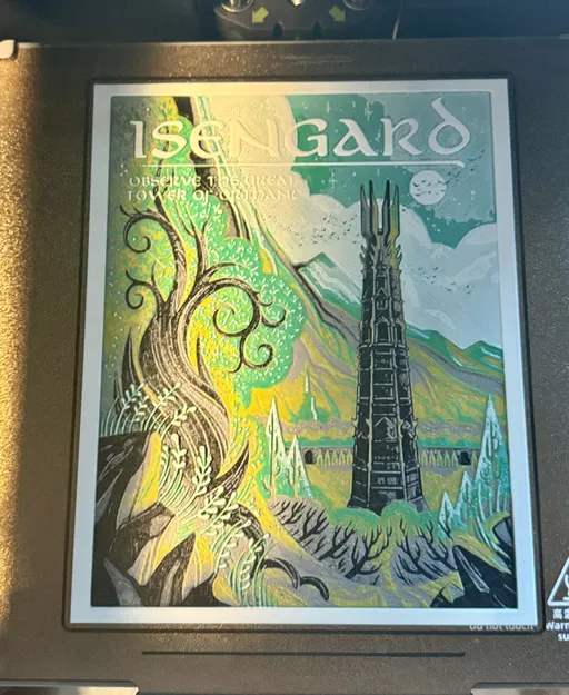 Isengard (Lord of the Rings) HueForge - Image 2