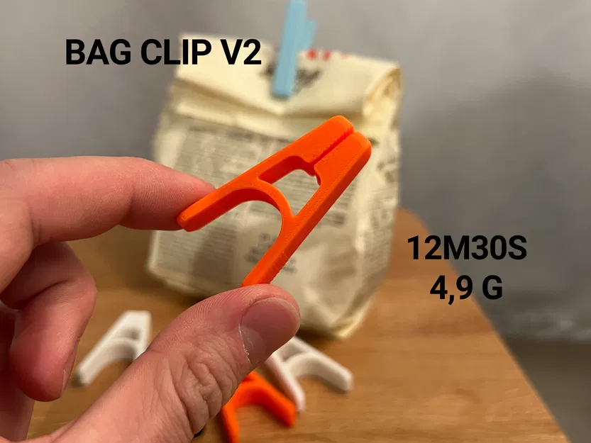 Kẹp Túi Mini V2 - Giữ Đồ Ăn Tươi Ngon Nhanh Chóng - Image 1