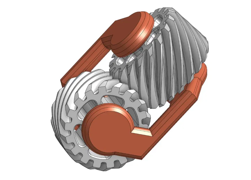 Mô hình Gear fidget - Bánh răng xoay - Image 4