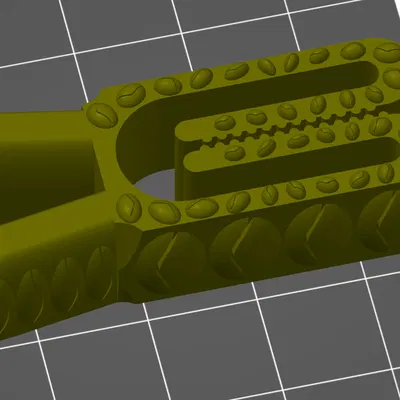 Kẹp Túi Mini Hạt Cà Phê