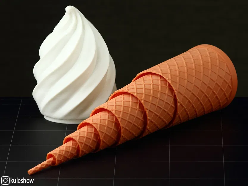 Cây Kem Ốc Quế Gấp Gọn - Image 2