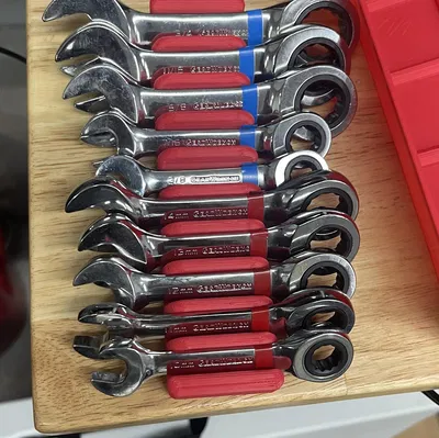 Bộ 10 Cờ lê Ngắn Gridfinity