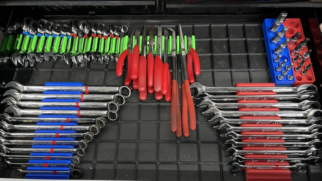 Bộ 10 Cờ lê Ngắn Gridfinity - Image 4