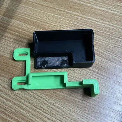 Voron 2.4: Khay vệ sinh đầu phun kèm bộ chặn mặt bàn