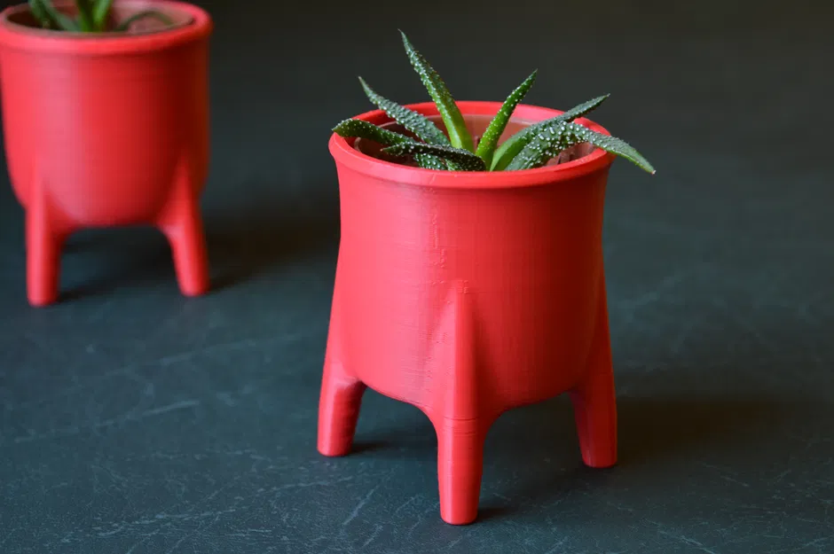 Chậu cây vạc tròn ú nu - Image 1