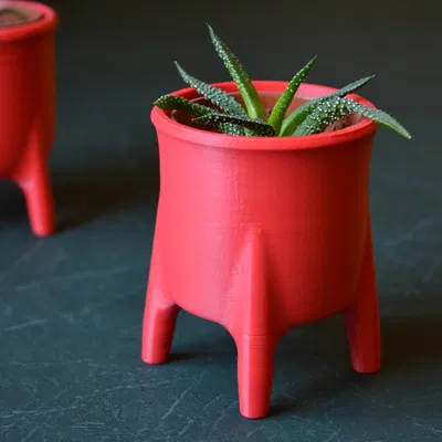 Chậu cây vạc tròn ú nu