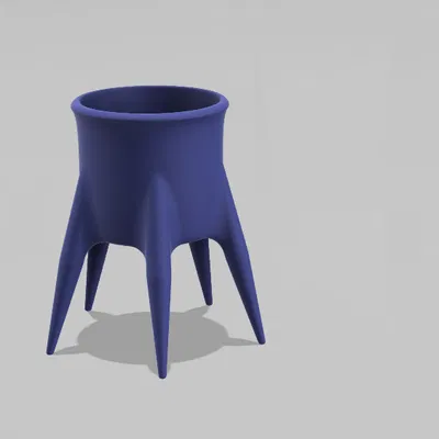 Chậu cây vạc tròn ú nu