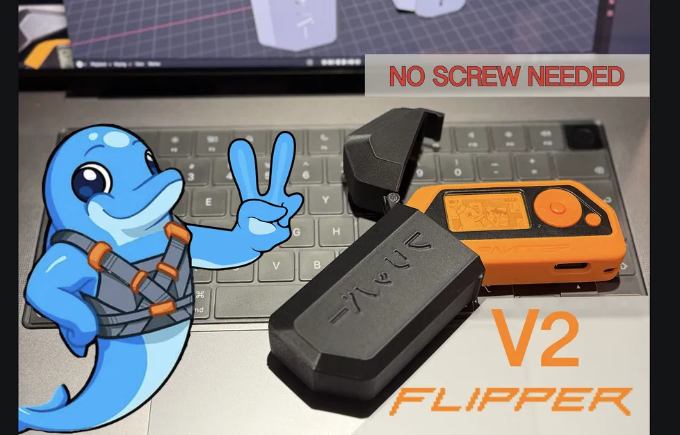 Ốp Lưng Flipper Zero V2 - Không Cần Vít! - Image 1