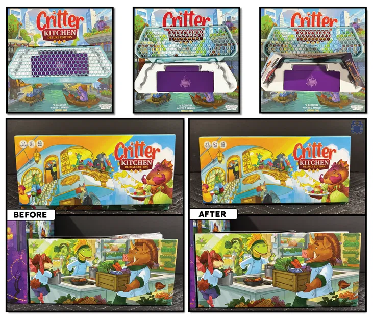 Nắp Khay Người Chơi Critter Kitchen (Phiên Bản Deluxe) - Image 1