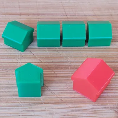 Monopoly - Nhà và Khách sạn Kiểu Gốc