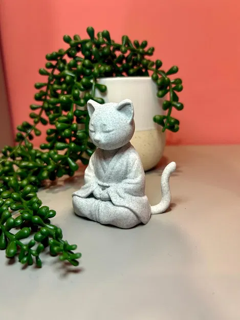 Mèo Thiền Định - Image 1