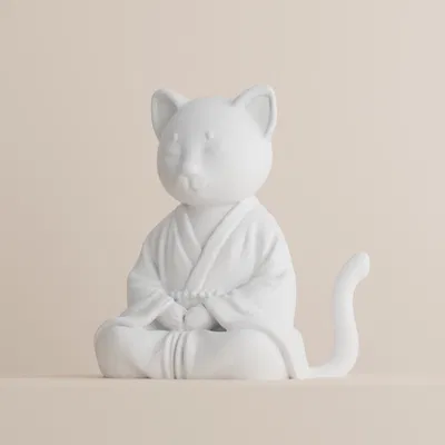 Mèo Thiền Định