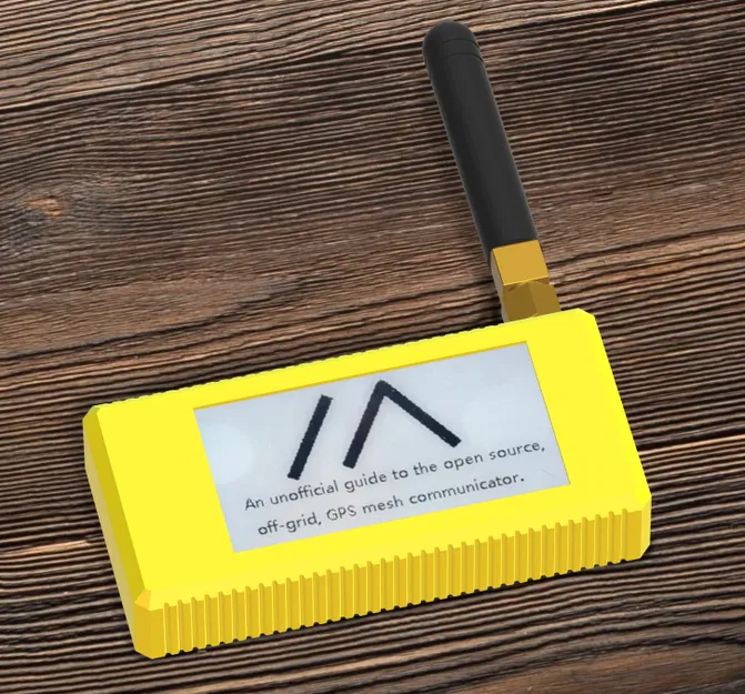 OUTDATED - Vỏ Heltec Wireless Paper Cho Meshtastic - Viền Và Bo Góc - Image 1