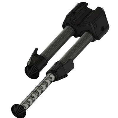 CPod: Bipod Picatinny Nhẹ, Điều Chỉnh Được Làm Từ Ống CF
