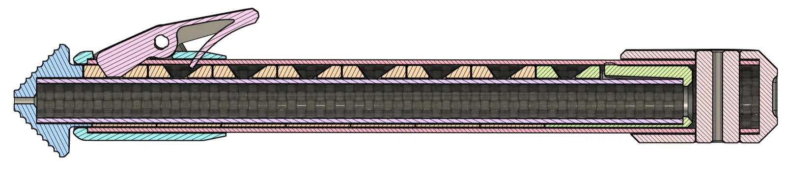 CPod: Bipod Picatinny Nhẹ, Điều Chỉnh Được Làm Từ Ống CF - Image 7