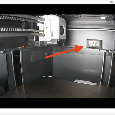 Bambu X1C P1P P1S - Nhiệt kế theo dõi từ xa (gắn trên/dưới)