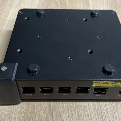 Giá đỡ Rack 1U cho Mini PC Topton N100 i226-V