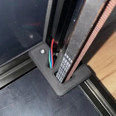 Voron 2.4 Z belt cover có luồn dây cáp