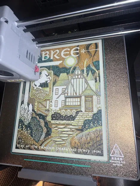 Hueforge Bree Prancing Pony (Chúa tể những chiếc nhẫn) - Image 2