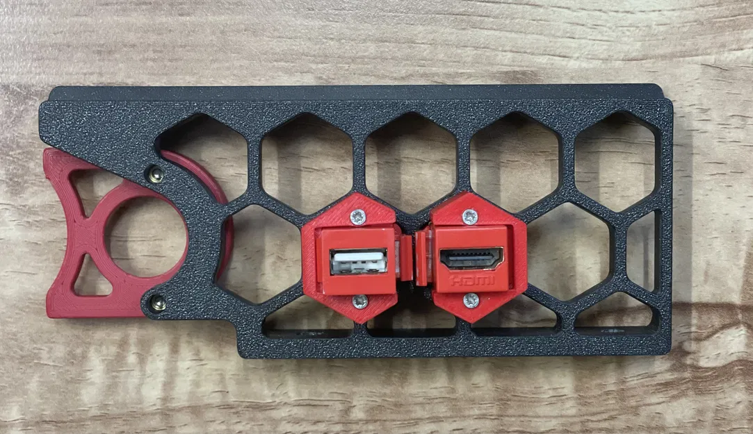 Giá đỡ Keystone USB HDMI cho Voron Skirt Tiêu Chuẩn - Image 2