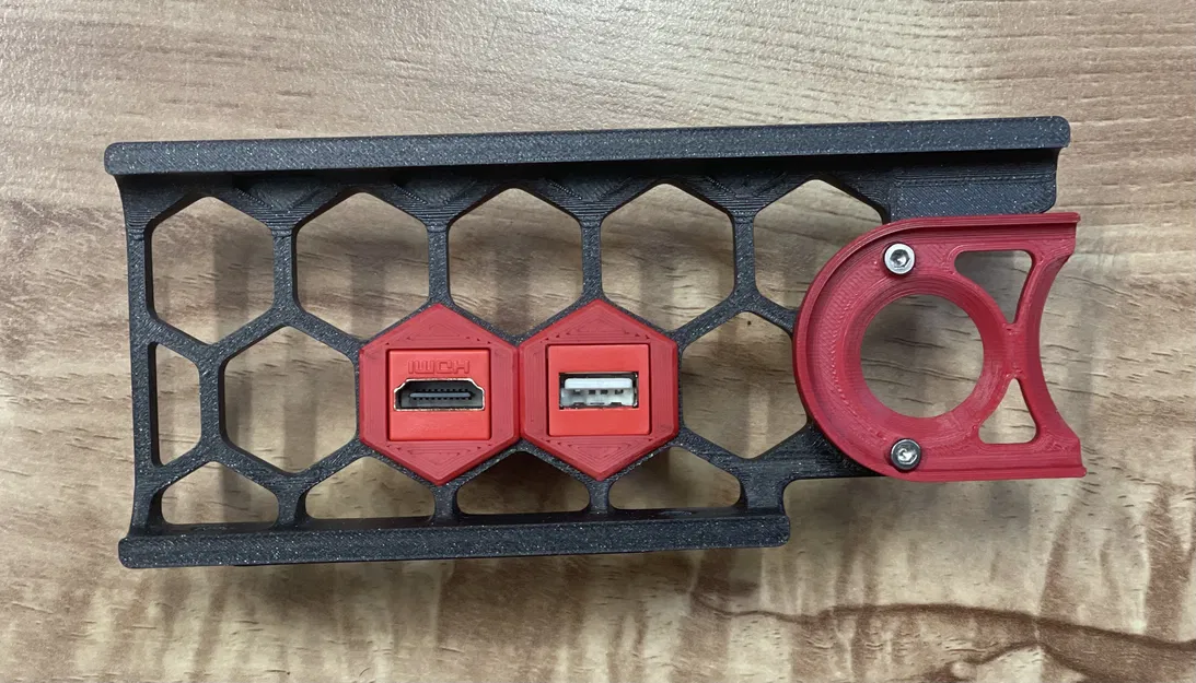 Giá đỡ Keystone USB HDMI cho Voron Skirt Tiêu Chuẩn - Image 3