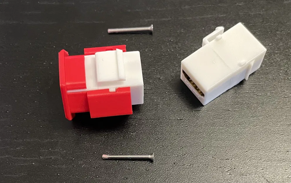 Giá đỡ Keystone USB HDMI cho Voron Skirt Tiêu Chuẩn - Image 6