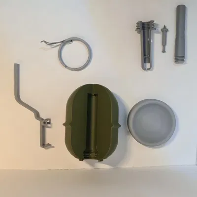 Mô hình RGD-5 Grenade Cắt Lớp